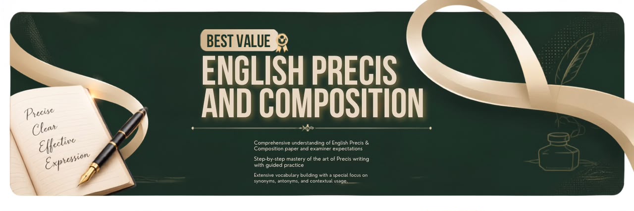 English Precis & Composition